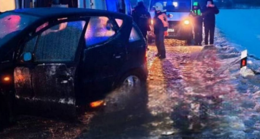 На трассе Калининград — Полесск столкнулись две иномарки — пострадали четверо