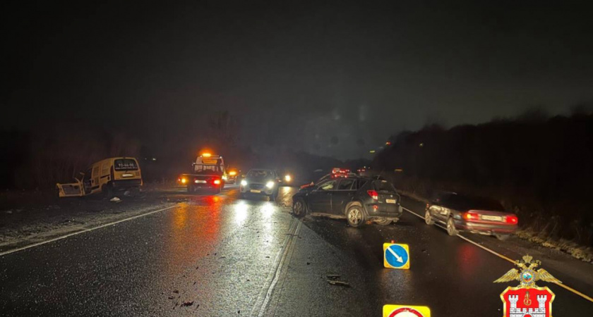 Под Гурьевском водитель вылетел на встречку и искалечил женщину