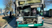 В Калининграде из-за аварии автобуса пострадал кондуктор 