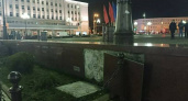 В Калининграде на площади Победы разваливается монумент