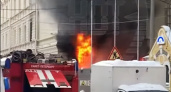 Массивный пожар в петербургской консерватории на Театральной площади! (ВИДЕО)