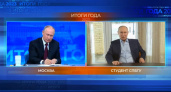 Владимир Путин и провел беседу со своим двойником на прямой линии «Итоги года» (ВИДЕО)