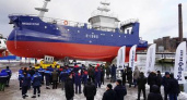 В Светлом состоялась церемония спуска на воду модернизированного рыболовного судна (ВИДЕО)