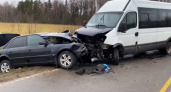 Кадры  с места и подробности страшной аварии с микроавтобусом под Неманом, в которой пострадало 9 людей (ВИДЕО)