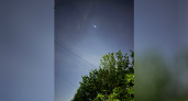 Какой загадочный летающий объект попал на камеру нашей подписчицы в Калининграде (ВИДЕО)