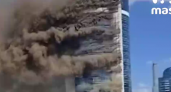 Небоскреб в огне: жители Астаны молятся за тех, кто оказался в горящем ЖК "Rixos Khan Shatyr Residences" (ВИДЕО)