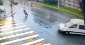Не пропустил велосипедиста. Жесткое видео появилось в сети с водителем микроавтобуса