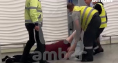 В аэропорту Храброво был задержан пьяный пассажир 