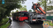 ДТП с автобусом в Гурьевском районе: есть пострадавшие, движение полностью заблокировано