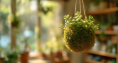 Не нужны кашпо и горшки: как сделать японскую кокедаму — живой шар, который преобразит интерьер