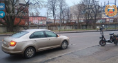  В Калининграде скутерист попал в больницу после лобового столкновения с автомобилем