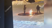 В Калининграде пара прикурила от Вечного огня и украла корзину цветов с мемориала, возбуждено уголовное дело