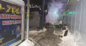 В Калининграде сотрудники МЧС тушили крупный пожар на Южном рынке и спасли его от взрыва
