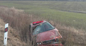 В Гусевском районе под Добровольском Audi улетела в кювет: водитель в больнице