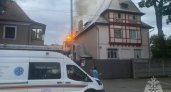 Пожар в исторической вилле: из горящего дома в Калининграде спасли 24 человека  