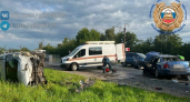 Четыре человека пострадали в аварии на выезде из Калининграда