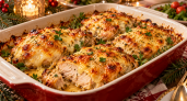 Горячее на Новый год без горы грязной посуды: курица под сырной корочкой — внутри сочная, сверху румяная