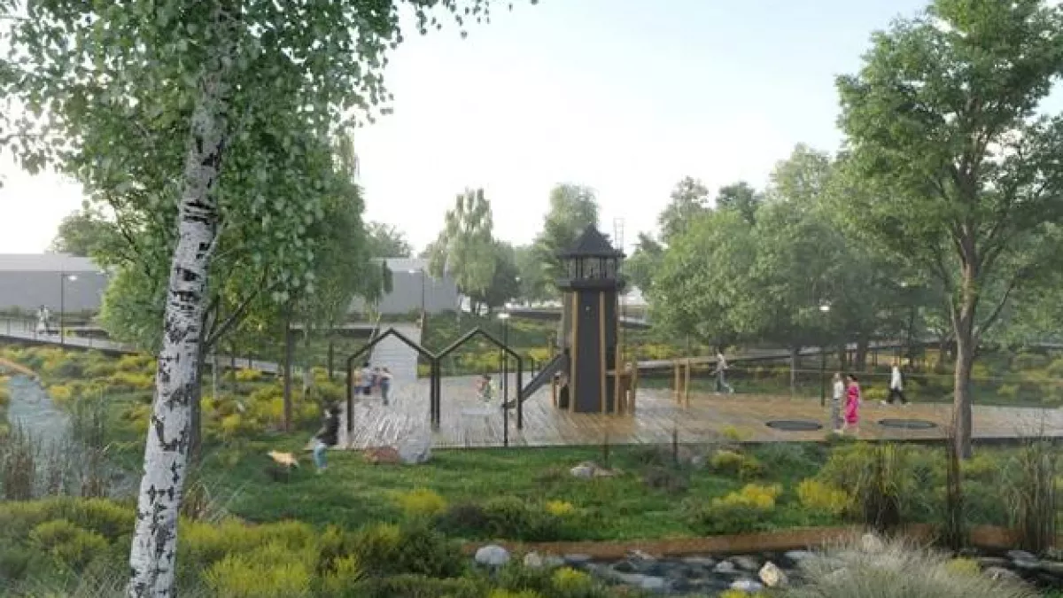 От древних лип до AR-мельницы: каким станет Отиум-парк в Светлогорске за 209 миллионов — фото проекта