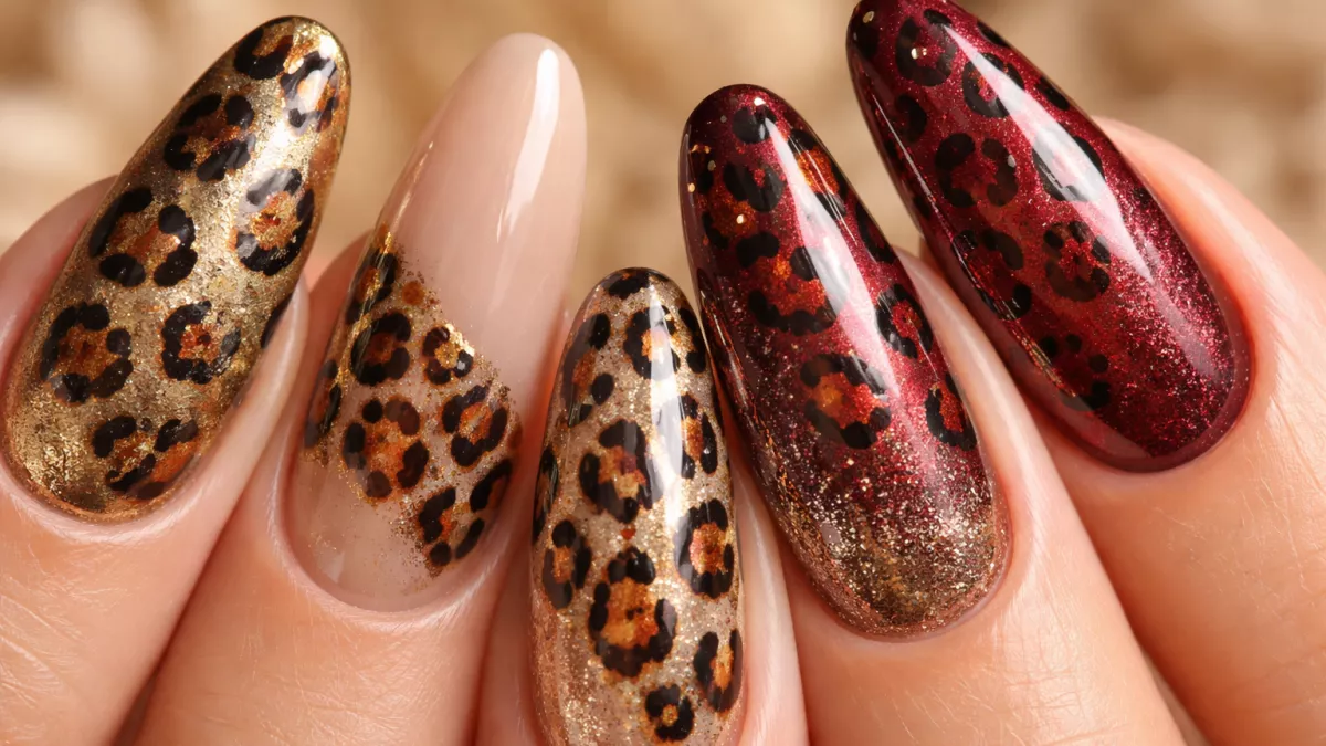 Маникюр с характером дикой кошки: 5 вариантов леопардового дизайна, которые будут делать весной-2026
