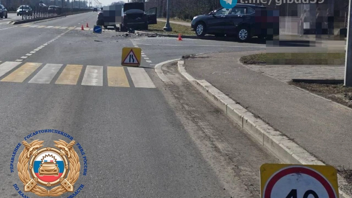 В воскресенье в Калининградской области за несколько часов случились сразу две аварии