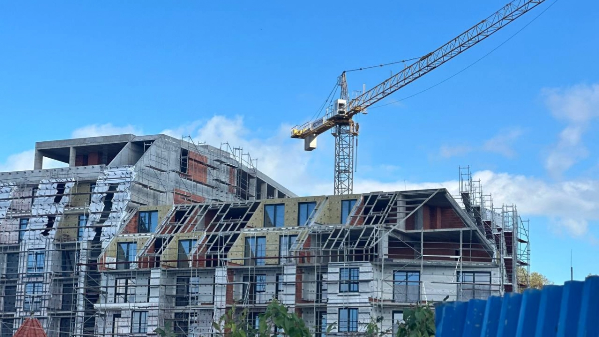 В Калининградской области построили 1,22 млн «квадратов» жилья — регион в восьмерке лучших