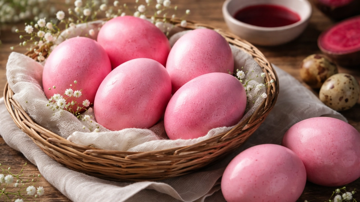Пасхальный тренд 2026: как сделать идеальные розовые яйца из обычной свеклы - есть нюансы