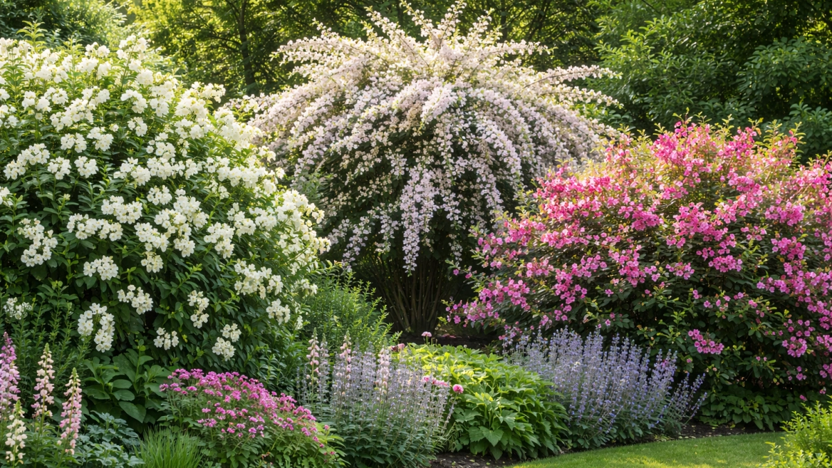 Посадила один раз и забыла на годы: 3 кустарника, которые превращают сад в «цветущие облака» на десятилетия