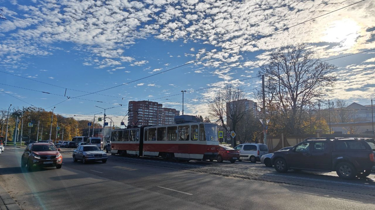 В Калининграде потратят более 14 миллионов на проект ремонта трамвайных путей у площади Победы и на Московском проспекте