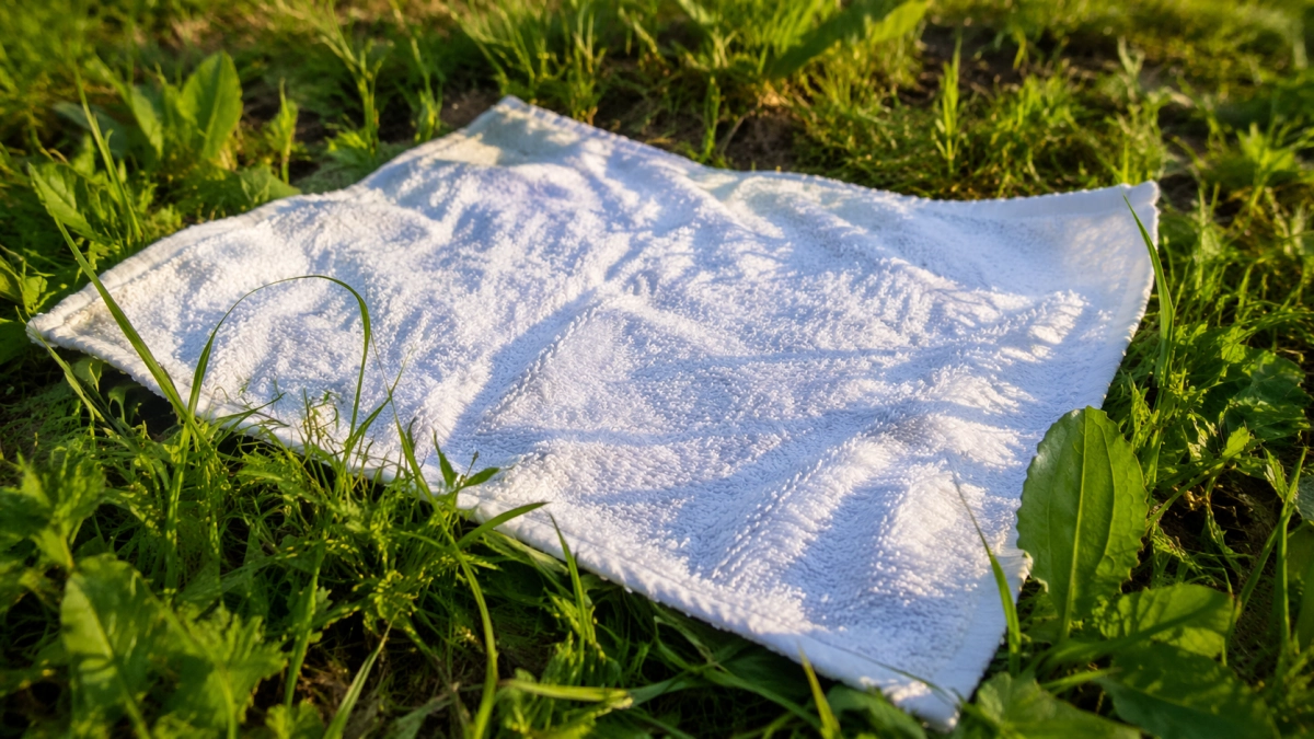 Проверяю участок на клещей за 5 минут: метод с простой белой тряпкой, который используют дачники в 2026 году