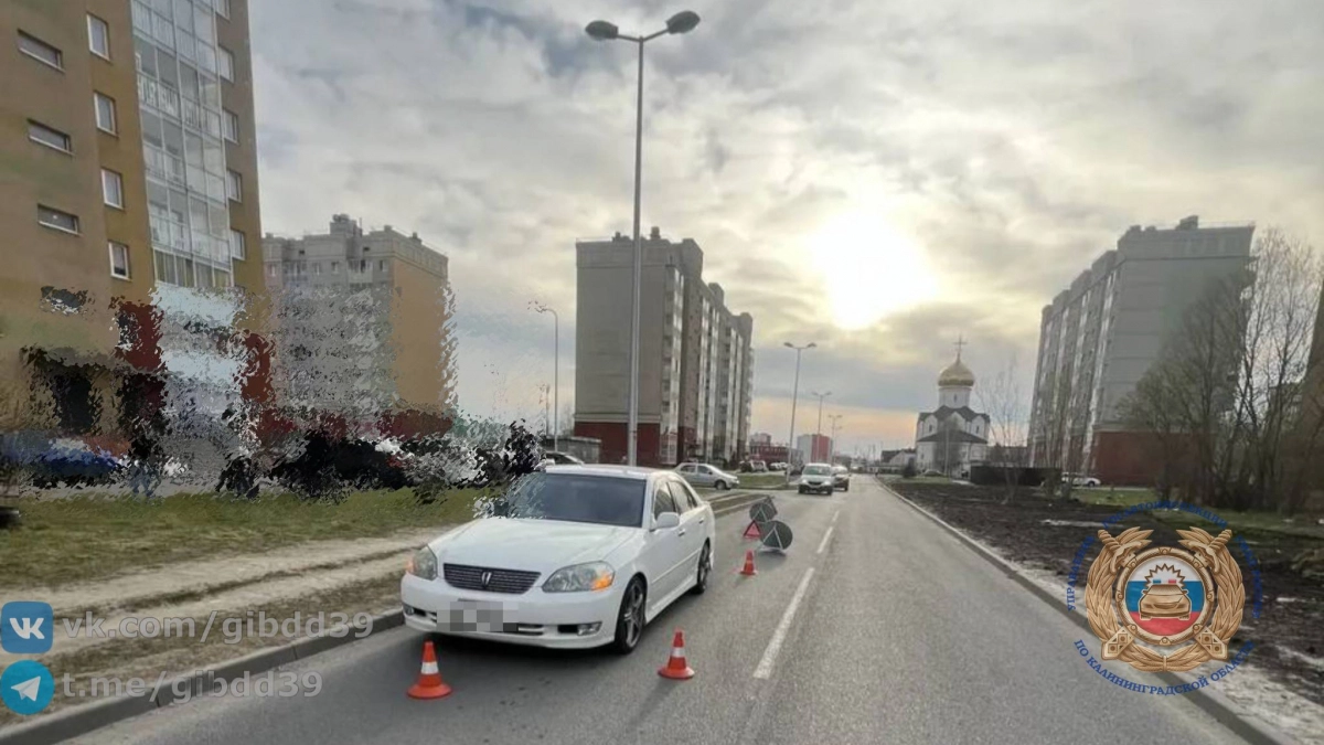 В Калининграде на Левитана под колёса Toyota попала школьница: три месяца назад там же сбили 7-летнего мальчика
