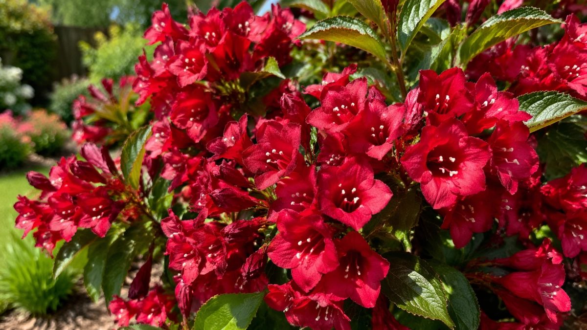 Цветёт без пауз почти полгода: кустарник, который с мая по октябрь держит сад в ярком красном - титулованная красавица