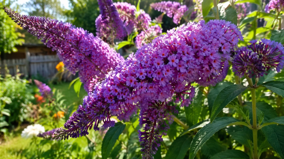 Дивный многолетник, который затмит петунии, розы и гортензии: лиловые шапки цветут до октября