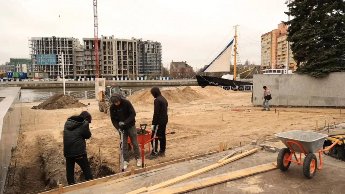 Набережная Гюго, уличный кинотеатр и новые дворы: в Калининграде готовят масштабное благоустройство к 2027 году — фото