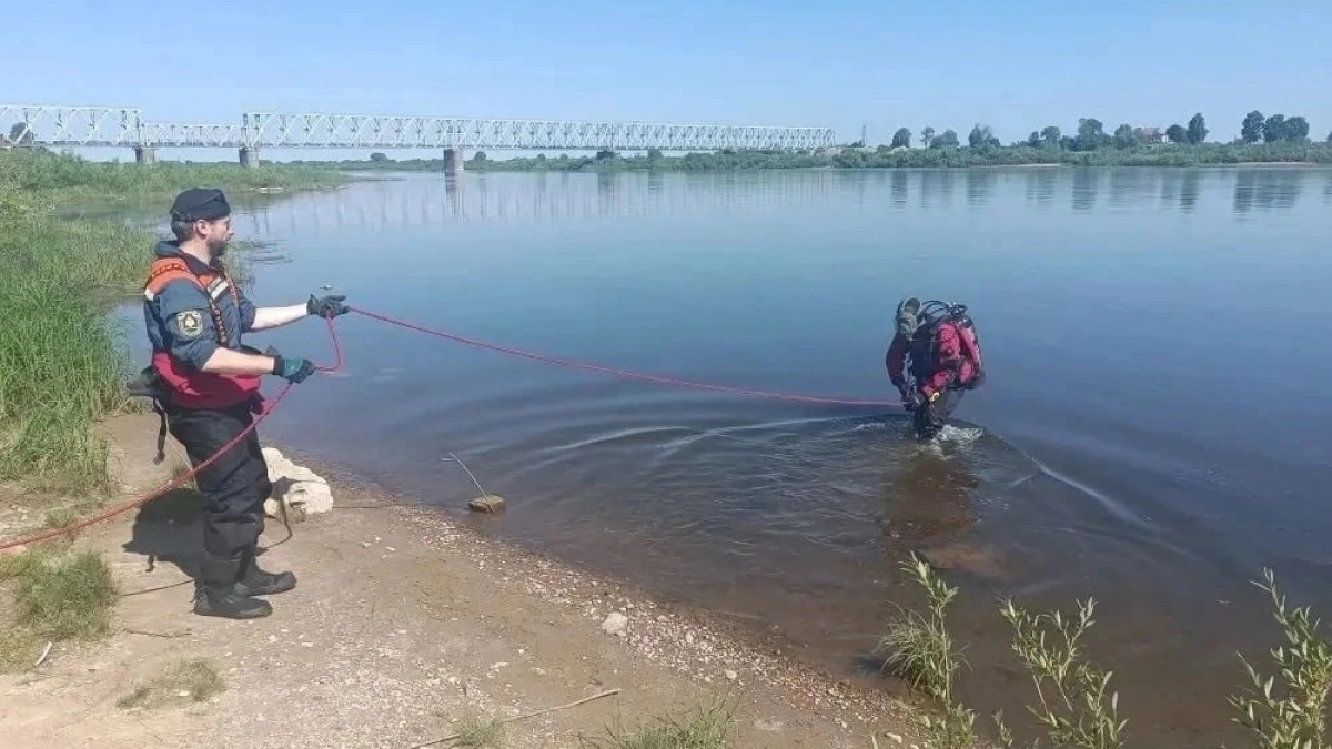 «Пошёл в воду и исчез»: в Советске с раннего утра ищут мужчину, пропавшего во время купания в Немане
