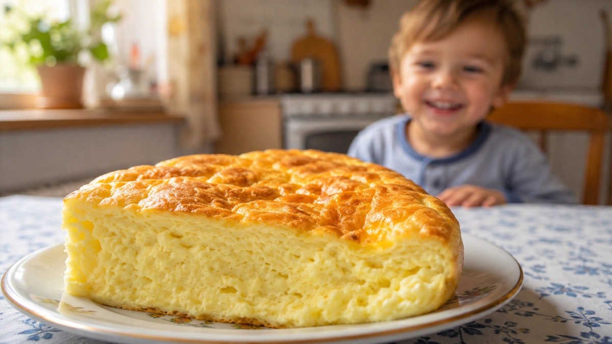 Пышный омлет как в детском саду: готовим тот самый нежный завтрак из 4 продуктов
