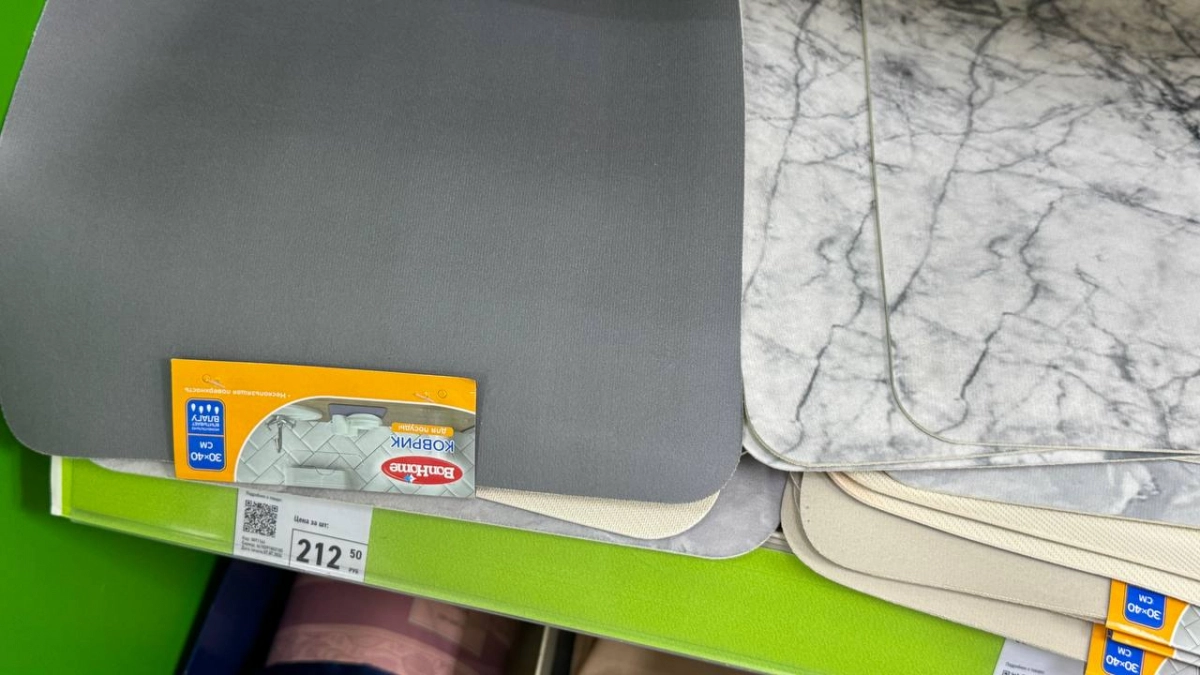 Покупаю по 20 шт в Fix Price коврики для посуды за 212 рублей: дома и на даче нашла им 10 применений