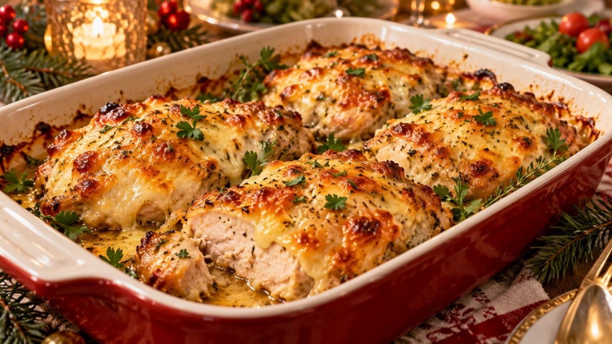 Горячее на Новый год без горы грязной посуды: курица под сырной корочкой — внутри сочная, сверху румяная
