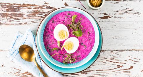 Вкуснее и лучше окрошки: легендарный холодник за 10 минут — смесь кефира, свеклы и горчицы рвёт шаблоны вкуса